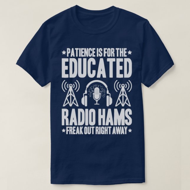 Radio Ham Amateur Radio Operator Ham Radio 21 T-Shirt (Design vorne)