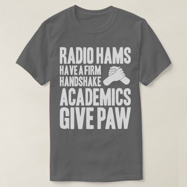 Radio Ham Amateur Radio Operator Radio (6) T-Shirt (Design vorne)