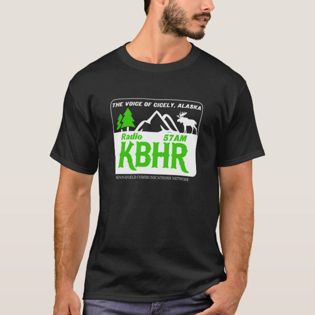 Radio K-BHR, Angepasst durch Northern Exposure Ins T-Shirt (Vorderseite)