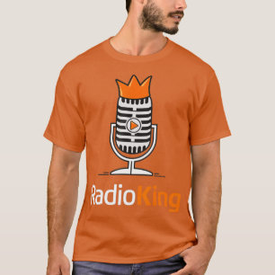 Radio King Mikrofon DJ Radio Moderator Anchor Lust T-Shirt