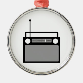 Radio Ornament Aus Metall
