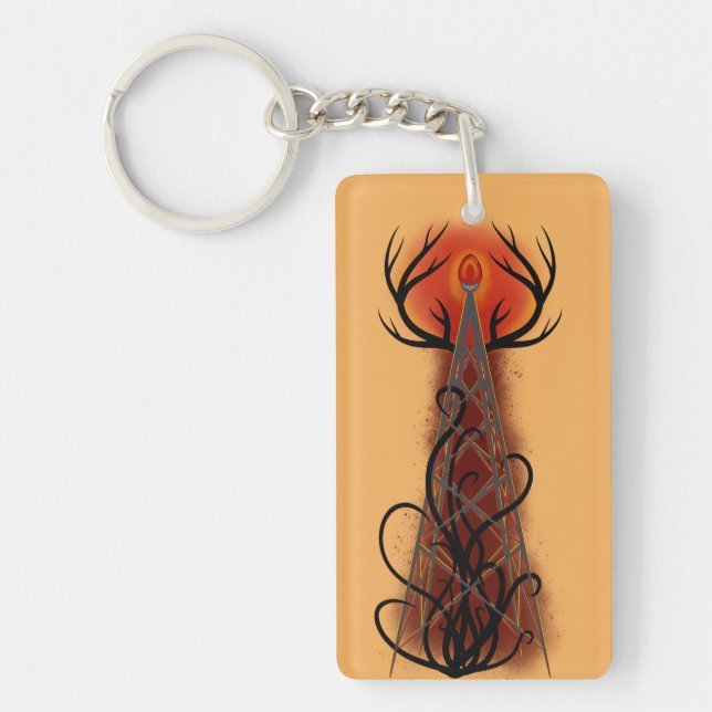 Radio Tower von Hell Schlüsselanhänger (Vorderseite)