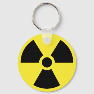 Radioactive Symbol Schlüsselanhänger