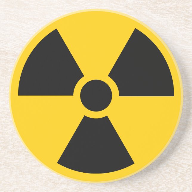 Radioaktiv Getränkeuntersetzer (Vorne)