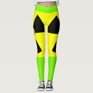 Radioaktive grüne Leggings