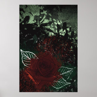 Radioaktive Rose Poster