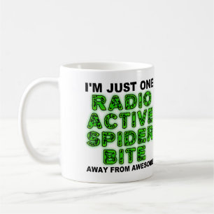 Radioaktive Spione Bite Funny Mug oder Travel Mug Kaffeetasse