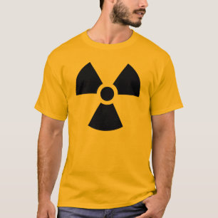 Radioaktive Symbol-T - Shirts
