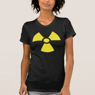 Radioaktive Symbol-T - Shirts