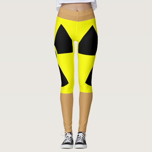 Radioaktive Tan-Leggings Leggings (Vorderseite)