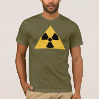 Radioaktiver Emblem Bella Leinwand T - Shirt