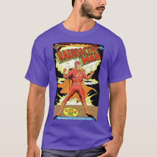Radioaktiver Mann Comic-Cover Strahl lustige Famil T-Shirt