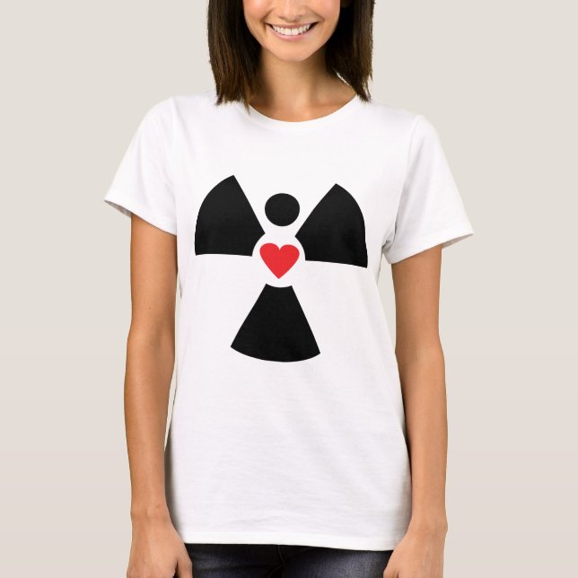 radioaktives Engelsherz T-Shirt (Vorderseite)