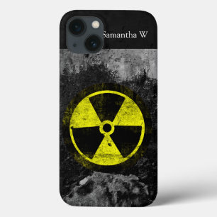 Radioaktives Grunge iPhone 13 Hülle