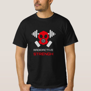 Radioaktives Krafttraining Fitnessstudio T-Shirt
