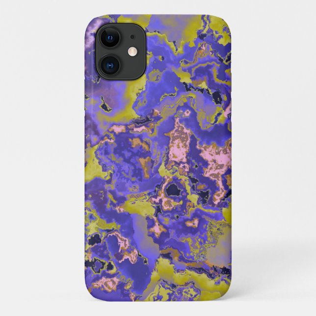 Radioaktives Marmor Case-Mate iPhone Hülle (Rückseite)