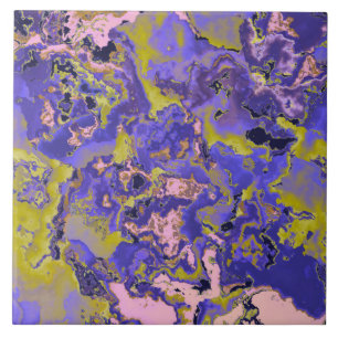 Radioaktives Marmor Fliese