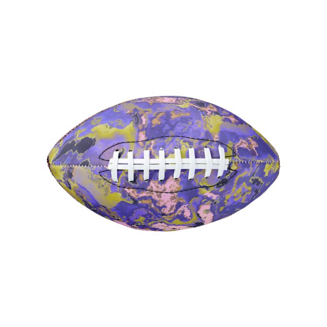 Radioaktives Marmor Football (Vorderseite)