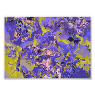 Radioaktives Marmor Fotodruck