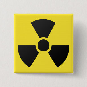 Radioaktives Signal Button