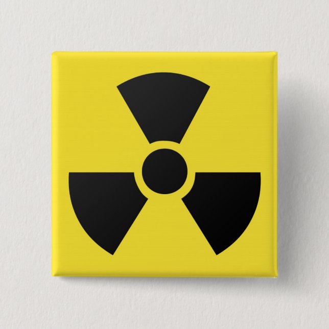 Radioaktives Signal Button (Vorderseite)