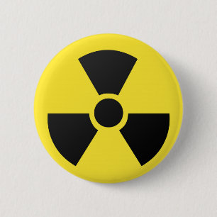 Radioaktives Signal Button