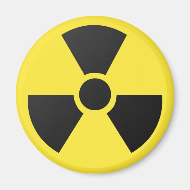 Radioaktives Signal Magnet (Vorne)