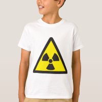 Radioaktives Symbol-warnendes Dreieck