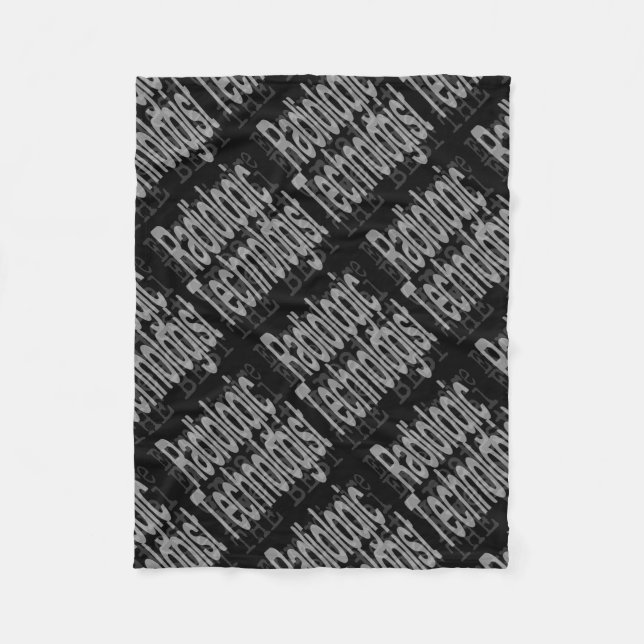 Radiologe Fleecedecke (Vorderseite)