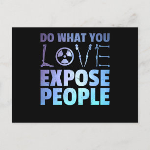 Radiologe Joke Funny Radiology Spaß Krass Tech Postkarte