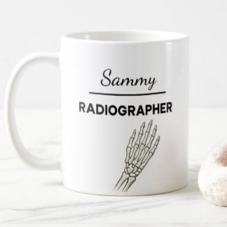 RADIOLOGE Personalisierter Name Röntgen-Tech-Gesch Kaffeetasse