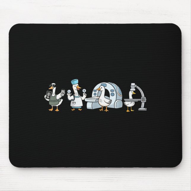Radiologic Technologist Goose Radiology X-ray Radi Mousepad (Vorne)