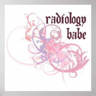 Radiologie-Baby Poster