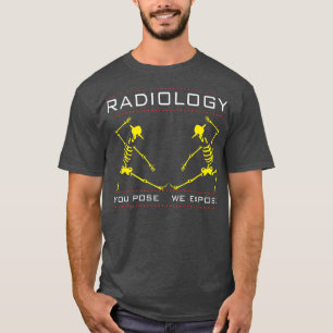 Radiologie, die tanzende Skelette stellt Radiologe T-Shirt