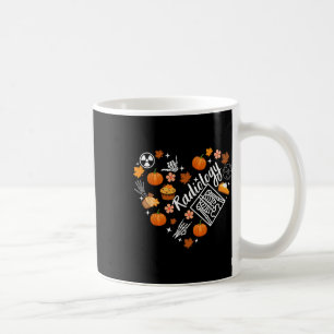 Radiologie Fall Herz Xray Tech Autumn Pumpkin als Kaffeetasse