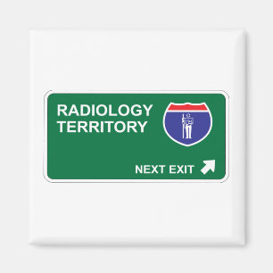 Radiologie-folgender Ausgang Magnet