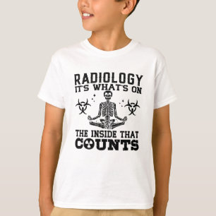 Radiologie ist das, was auf der Röntgenaufnahme de T-Shirt