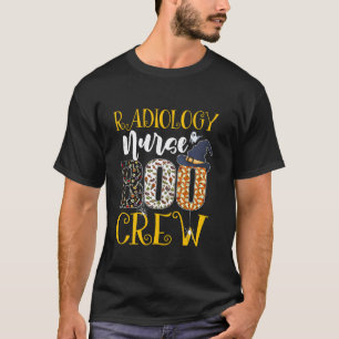 Radiologie-Krankenschwester Boo Crew Halloween Boo T-Shirt