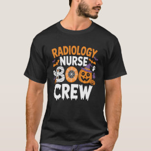 Radiologie-Krankenschwester Boo Crew Halloween Spa T-Shirt
