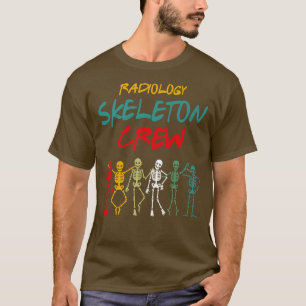 Radiologie Skeletton-Crew T-Shirt