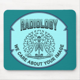 Radiologie-Spaß - Ihre Bilder sind wichtig Mousepad