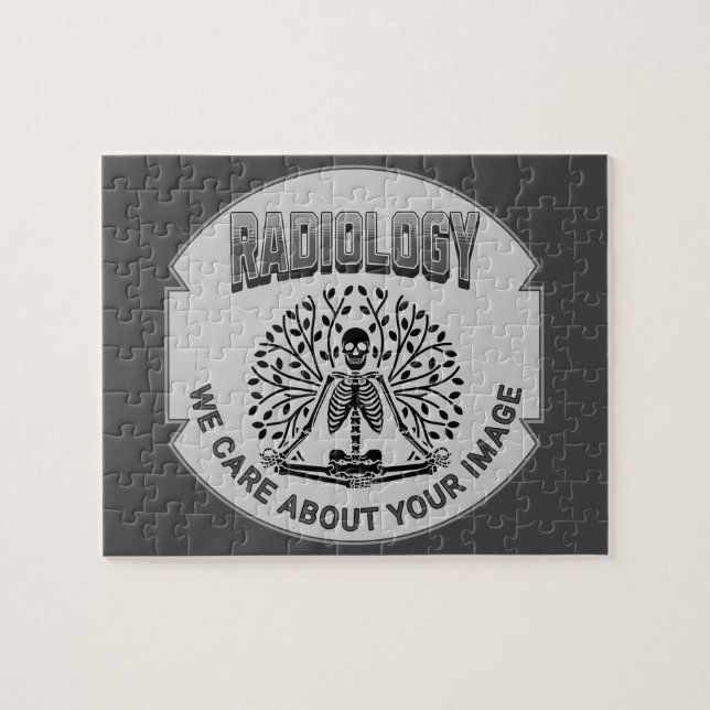 Radiologie-Spaß - Ihre Bilder sind wichtig Puzzle (Horizontal)