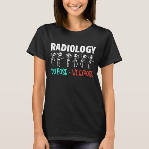 Radiologie Spaß Xray Skeletons Radiologe T-Shirt