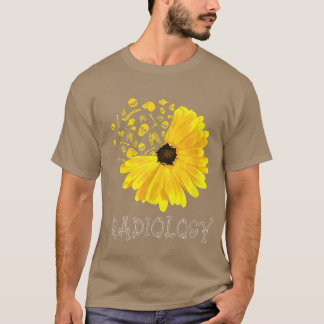 Radiologie SunFlower Tech Radiologe X-Ray Radiogr T-Shirt