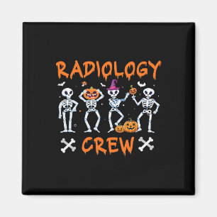 Radiologie tanzende Crew Gespenst Herbst Krass Tec Magnet