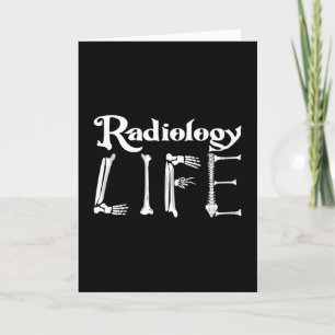 Radiologie Tech Radiology Life Xray Technologist Karte