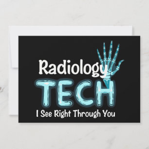 Radiologie Tech Spaß X Ray Einladung