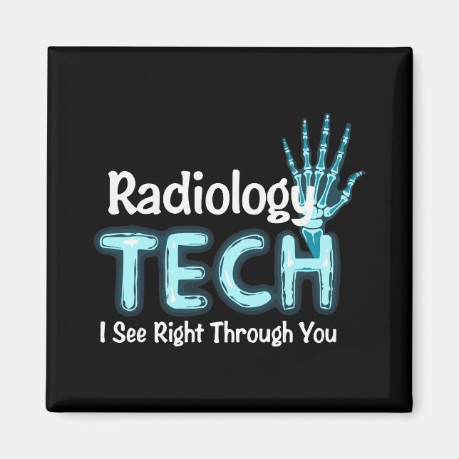 Radiologie Tech Spaß X Ray Magnet (Vorne)