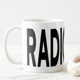 RADIOLOGIE-Typografie Medizinische Bildgebung Gesc Kaffeetasse