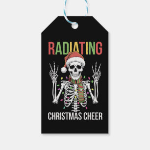 Radiologie Weihnachten Weihnachtsmann Skeleton Xra Geschenkanhänger